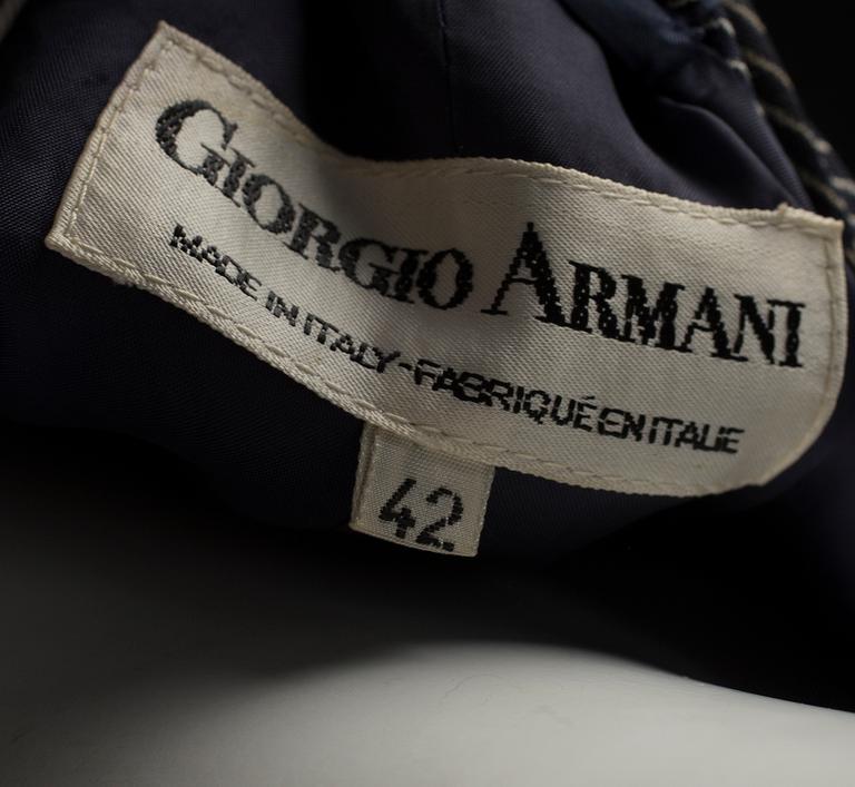 A Jacket by Giorgio Armani, Italian size 42.