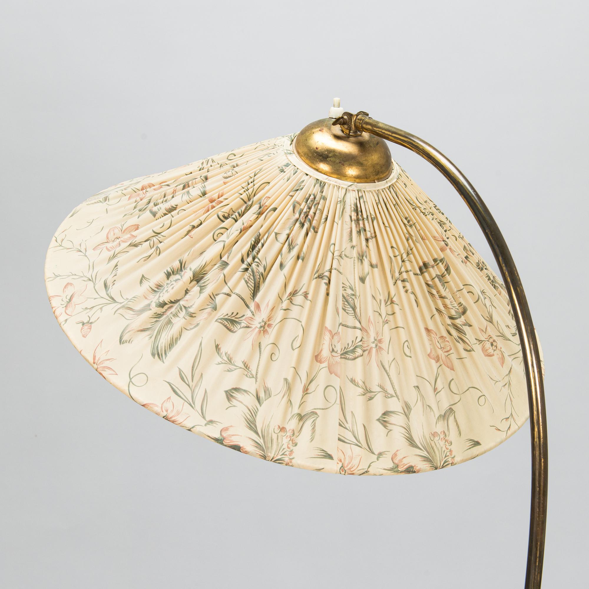 Golvlampa, Oy Lindströmin Sähkö, 1940-tal.