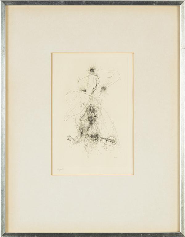 Alfred Otto "Wols" Schulze, etching, signed in plate, Numbered 10/250.