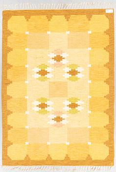 Ingegerd Silow, carpet, flat weave, signed IS, 232 x 165 cm.