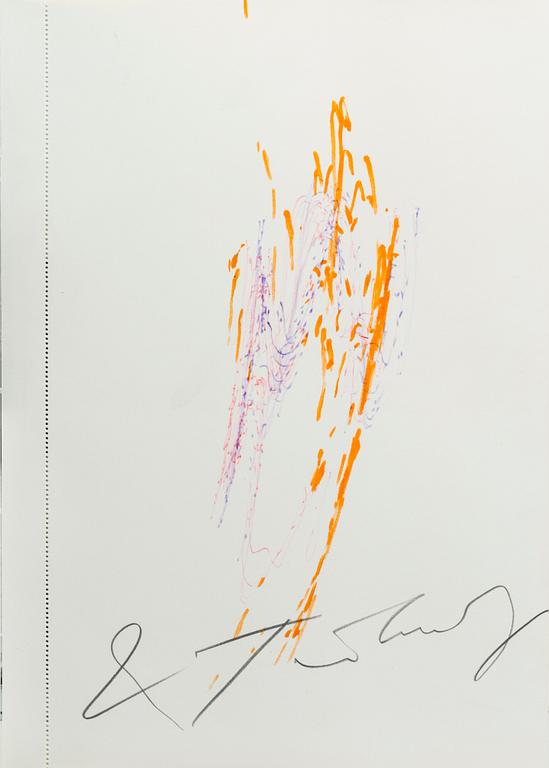 JEAN TINGUELY, "Méta" av K.G. Pontus Hultén. Moderna Museet 1972.