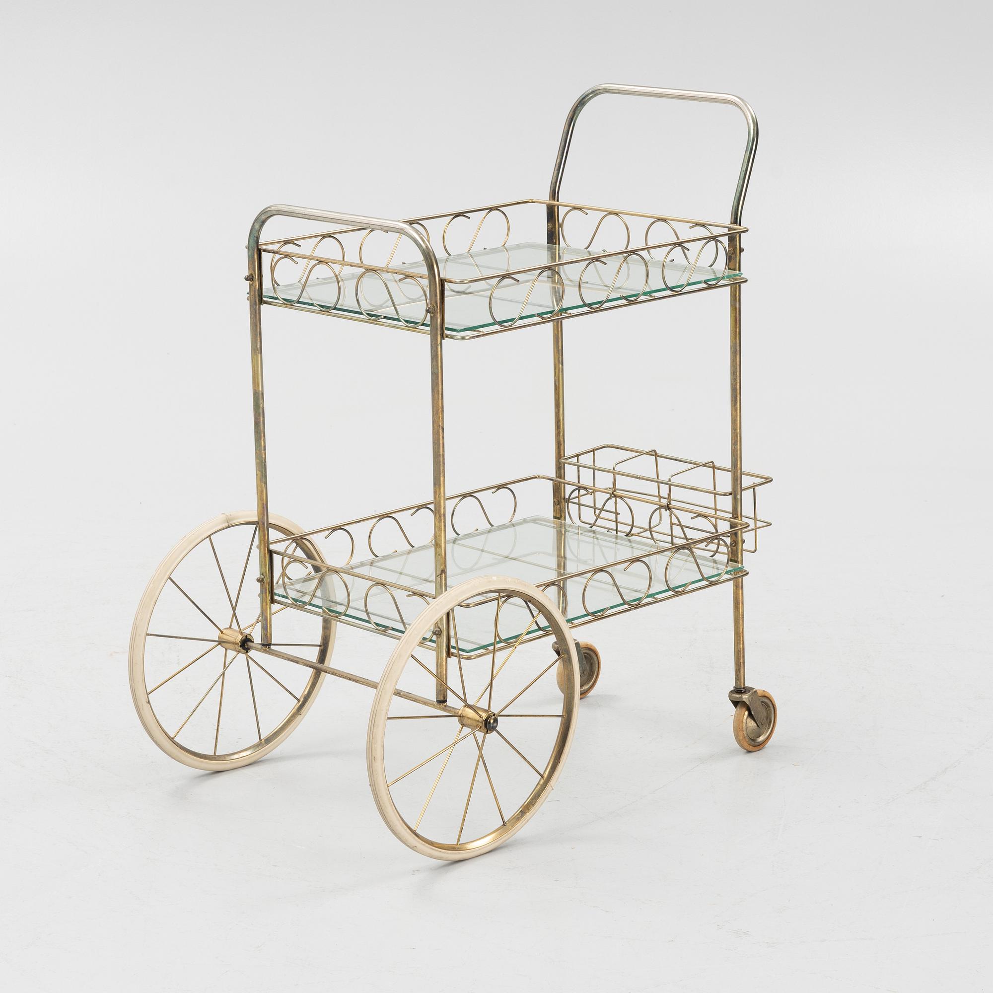 Serveringsvagn, 1900-talets andra hälft.