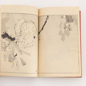 Shotei Watanabe, album, tre stycken, omkring 1900.