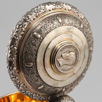 STOP, silver, GAB, Stockholm, 1935, vikt 820 gram.