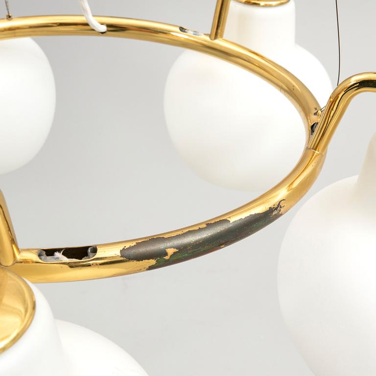 Vilhelm Lauritzen, Ceiling lamp, "VL Ring Crown 5", Louis Poulsen, Denmark.
