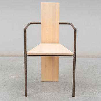 JONAS BOHLIN, a 'Concrete' arm chair, Källemo.