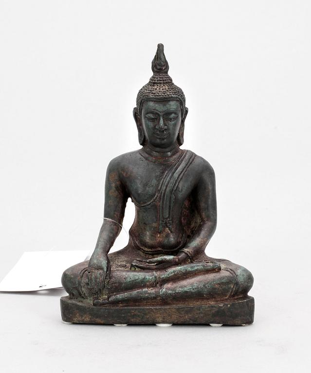 FIGURIN, Buddha, brons, 1900-tal.