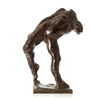 Gudmar Olovson, sculpture. Signed. Numbered. Foundry mark. Bronze, height 79 cm, length 58 cm.