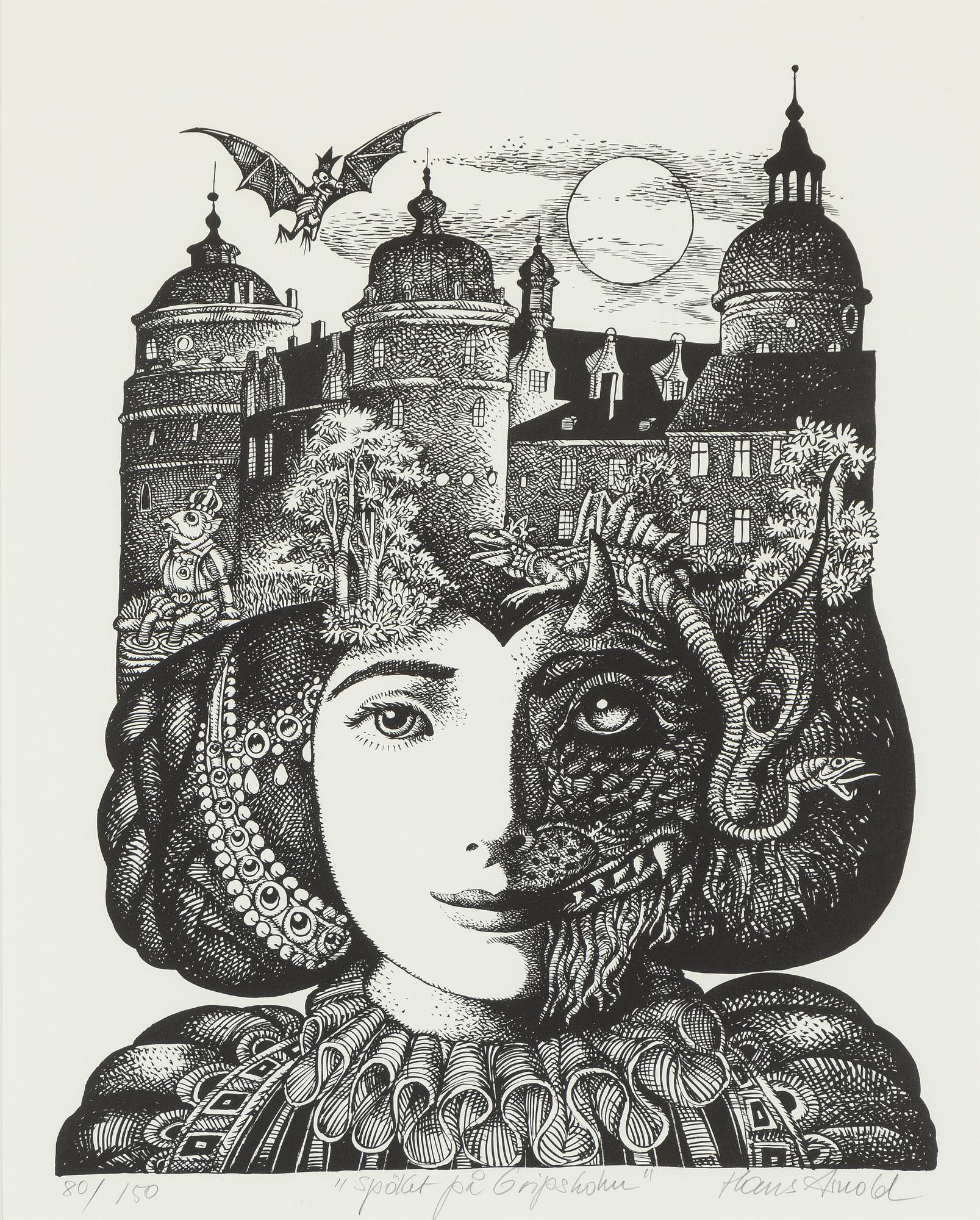 Hans Arnold, "Spöket på Gripsholm".