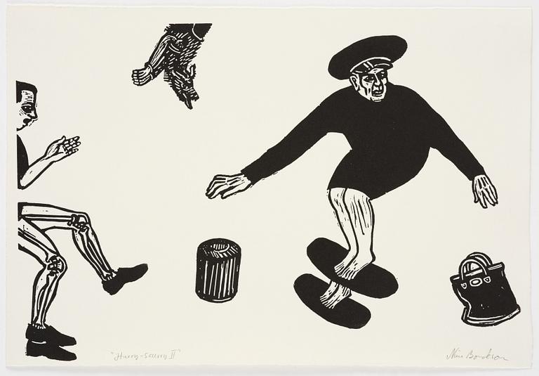 Nina Bondeson, "Hurry-Scurry II".