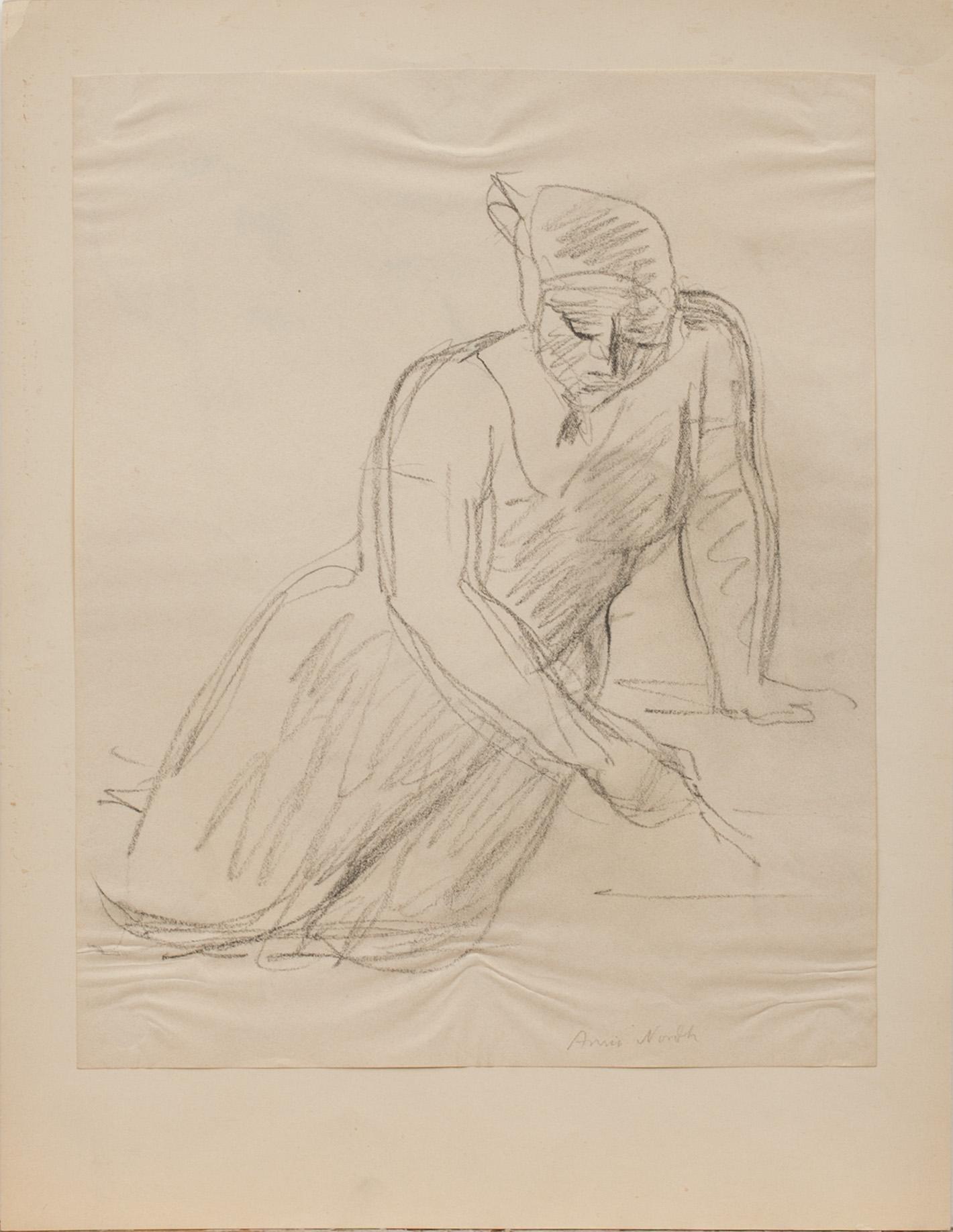 TORA VEGA HOLMSTRÖM, skisser, blandteknik, ca 25 st. 1900-talets första hälft.