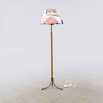 Josef Frank, a brass floor lamp model nr 2326 Firma Svenskt Tenn.