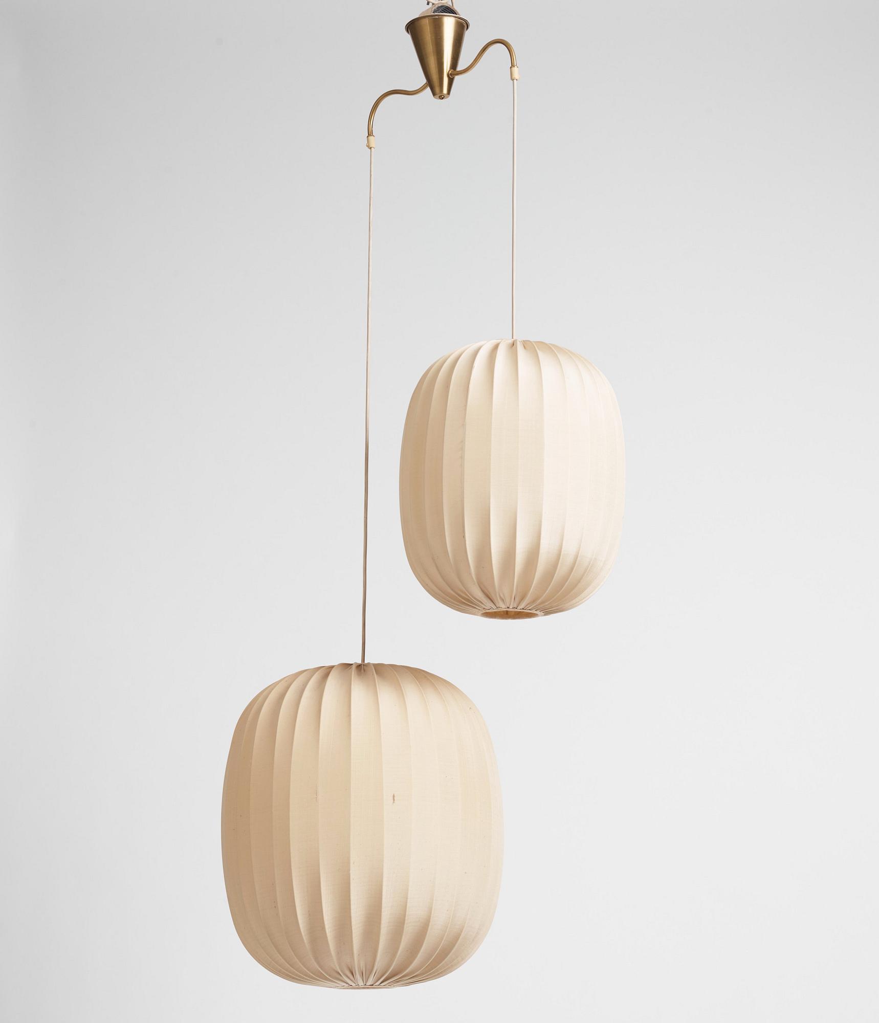 a Swedish Modern ceiling lamp, Sweden 1940s.