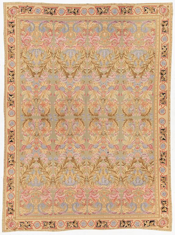 Reve de Desert, carpet, embrodery, Aubusson-style.