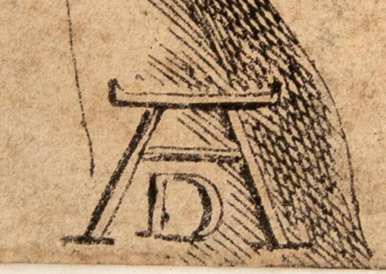 Martin Schongauer after, copper engraving, 18th / 19th century.