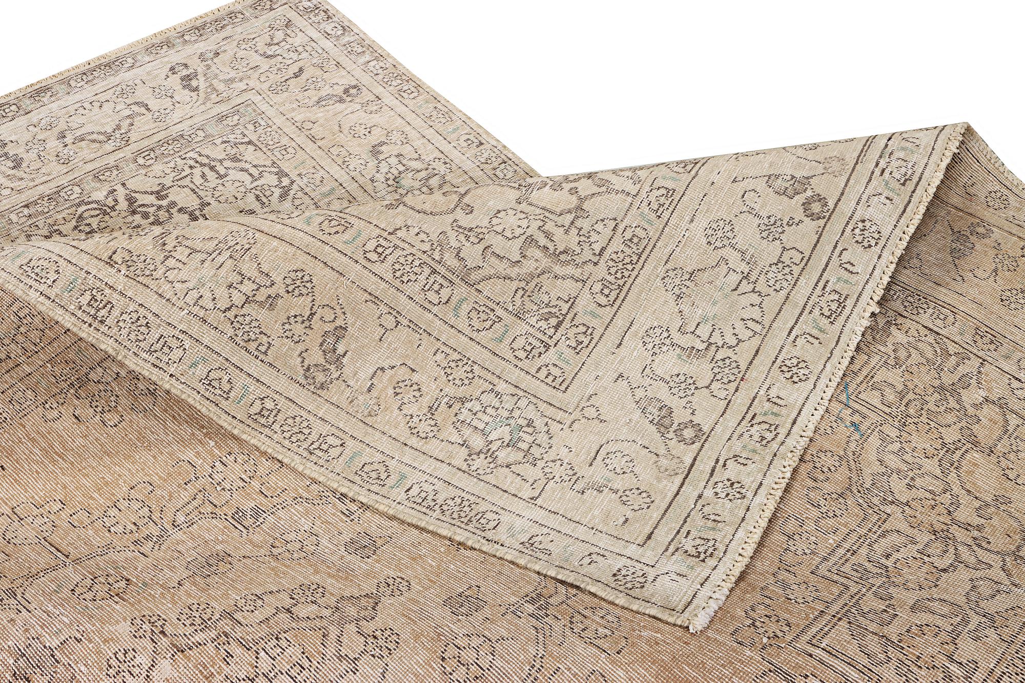 Matta, orientalisk vintage design, ca. 293 x 193 cm.