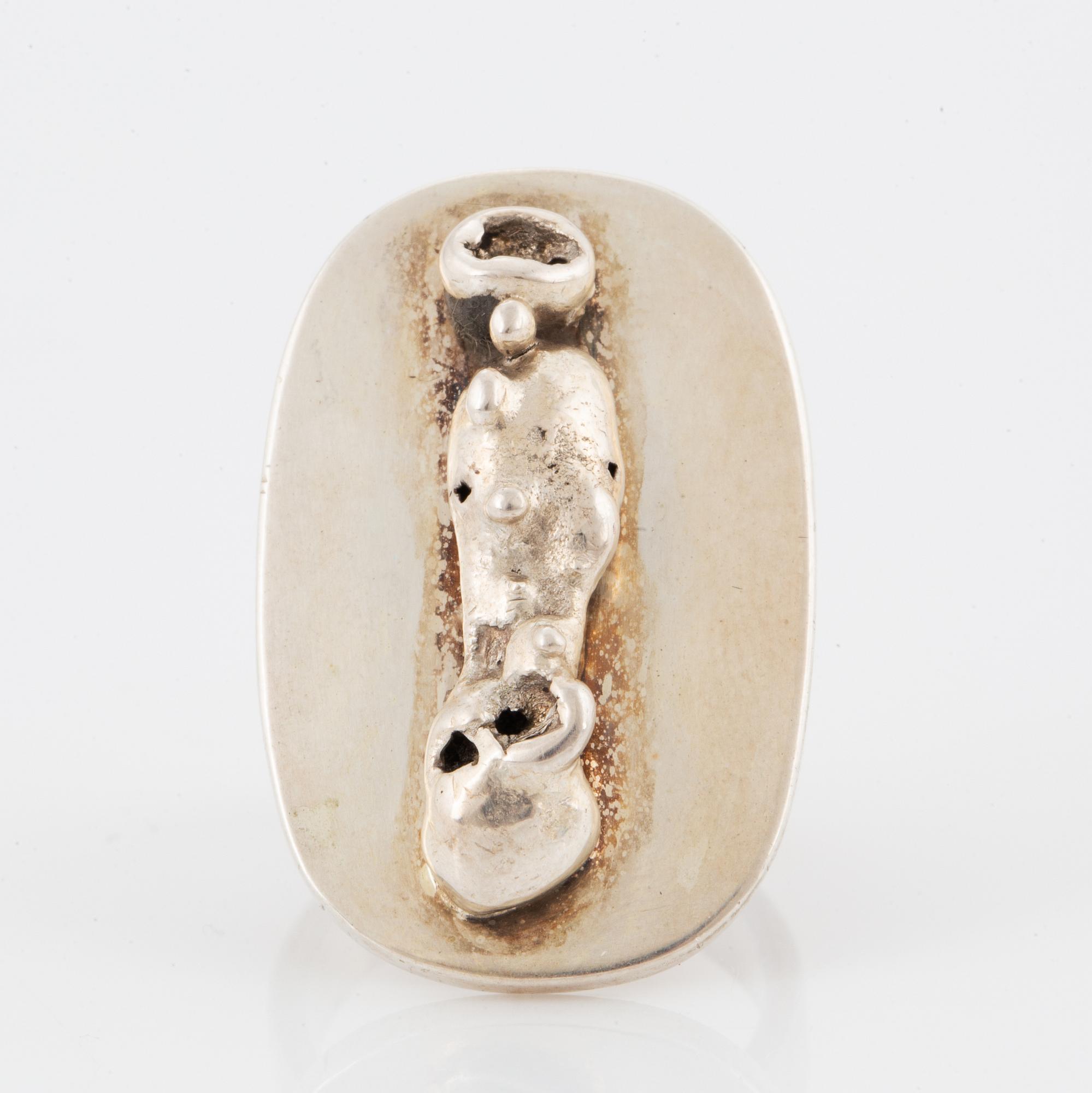 Sigurd Persson, Ring, silver.