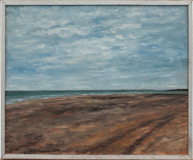 LARS VILKS, olja på duk, signerad.