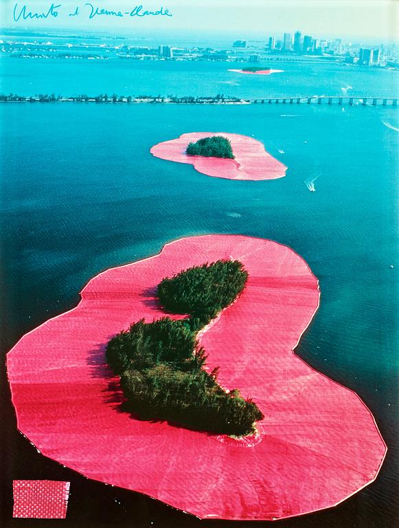 Christo & Jeanne-Claude, "Surrounded Islands, Project for Biscayne Bay, Greater Miami, Florida".