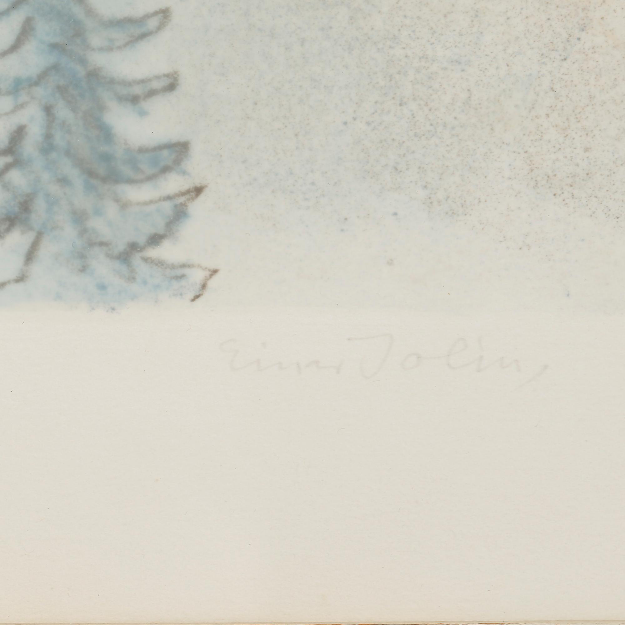 EINAR JOLIN, färglitografi, signerad och numrerad 142/260.