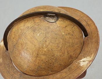 HIMMELSGLOB. Cary's New Celestial Globe. England, 1800-talets början.