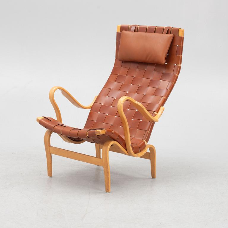 Bruno Mathsson, armchair, "Pernilla", Firma Karl Mathsson, 1972.