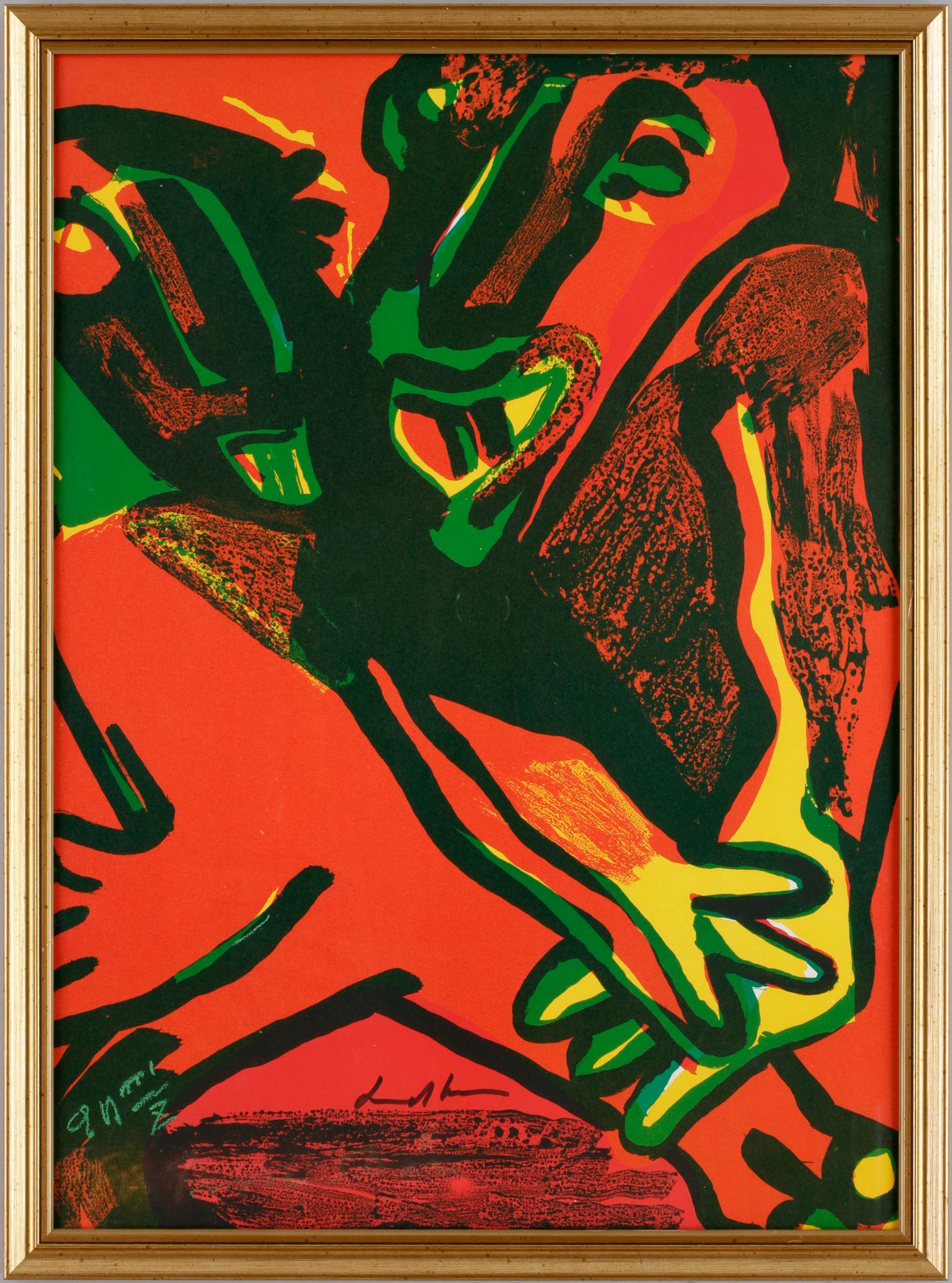 BENGT LINDSTRÖM, färglitografi, 1/10, sign.