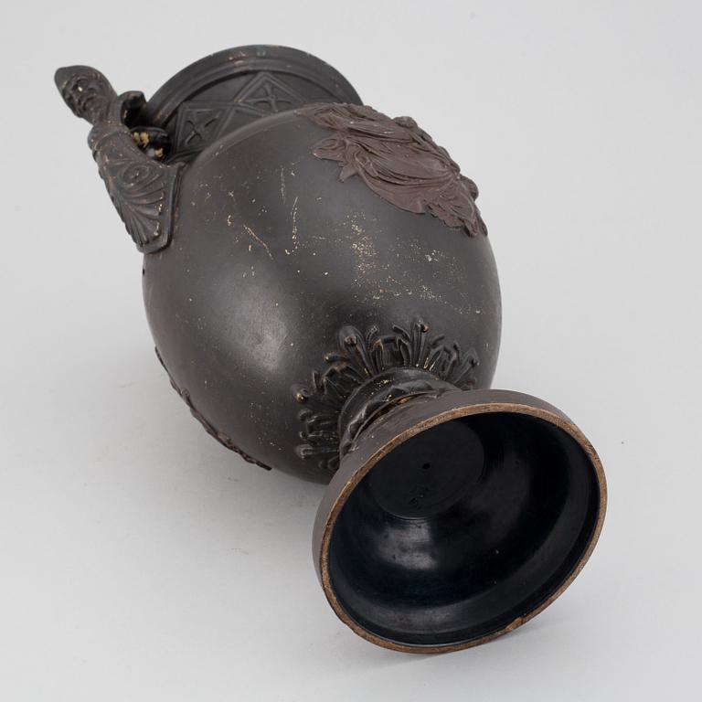URNA, terrakotta, 1800-tal.