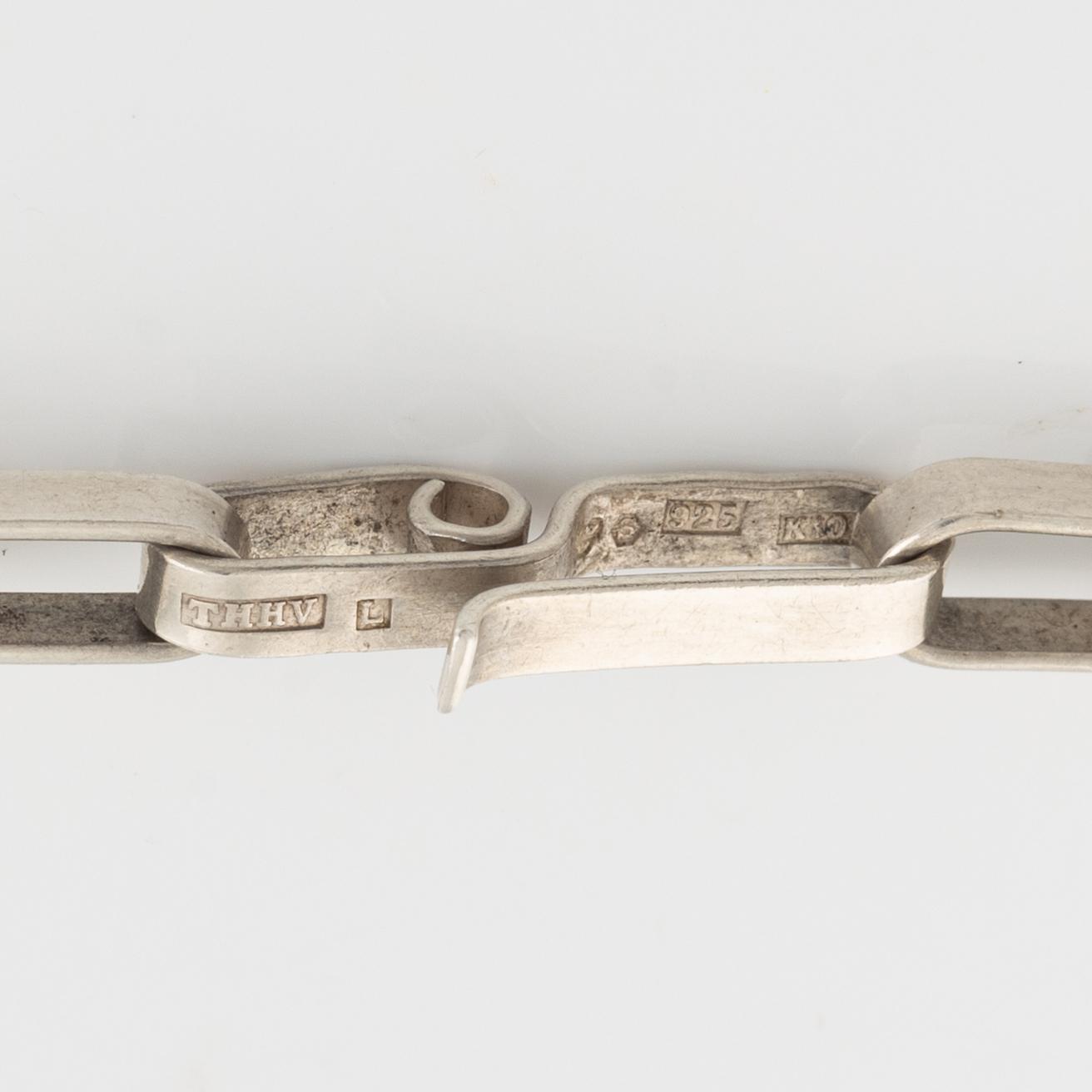 Theresia Hvorslev, kedja, silver.