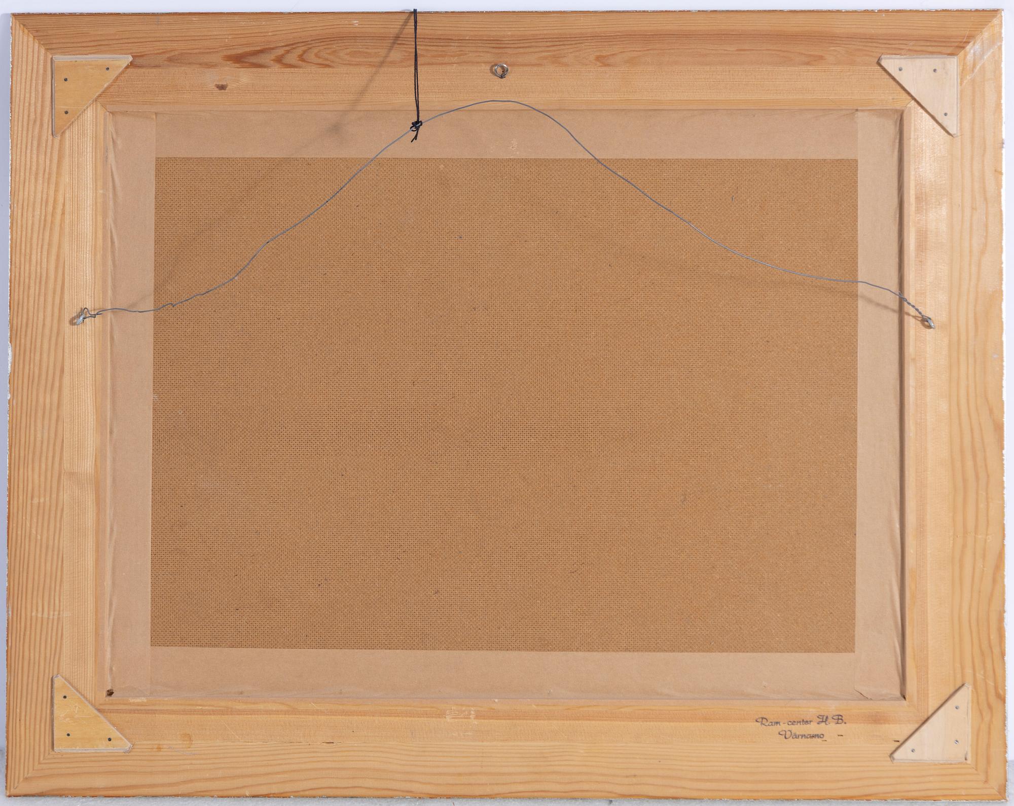 Lindorm Liljefors, Fox in a winter landscape.