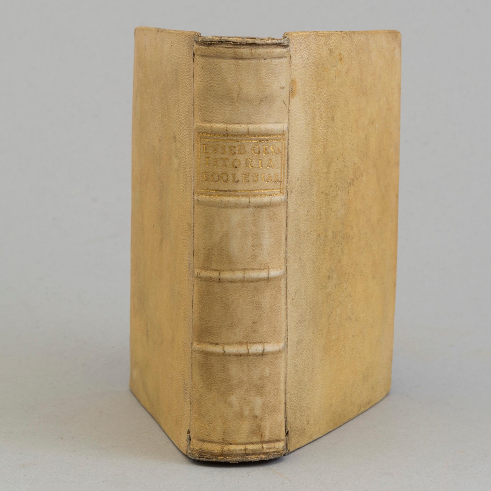 A BOOK, Eusebios av Caesarea:
L’Historia ecclesiastica d’Eusebio Cesariense, tradotta dal latino.