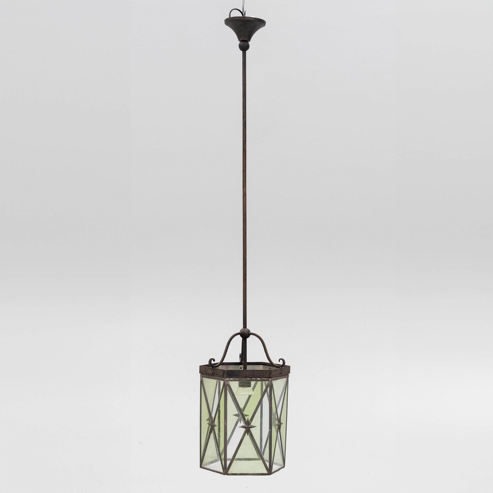 Ceiling lamp, Swedish Grace, 1920s-30s.