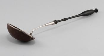 SOPPSLEV, silver och trä, Sverige, 1829.