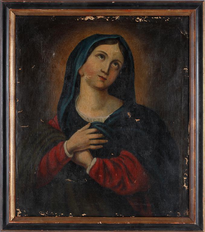 OKÄND KONSTNÄR, olja på duk, 1800-tal.