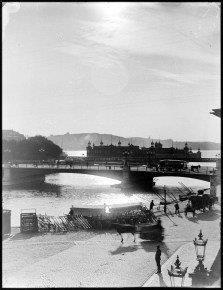 Eric Hallström, "Tegelbacken" ("Järnvägsbron, Tegelbacken").