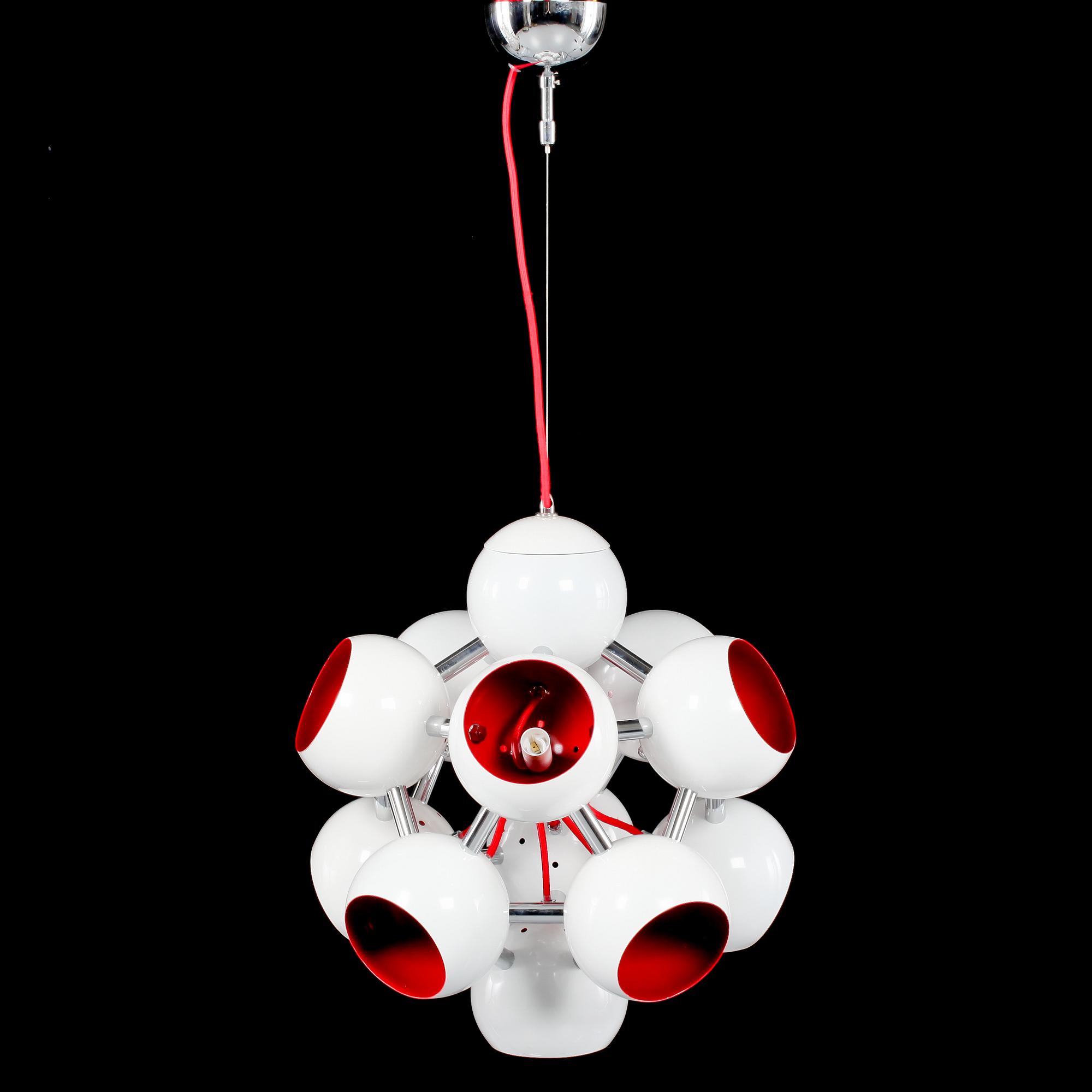 TAKLAMPA, "Spazio", by Rydéns, 2000-tal. Höjd 52 cm.