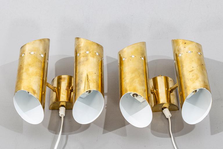 A PAIR OF WALL LAMPS, second half of the 20th century.