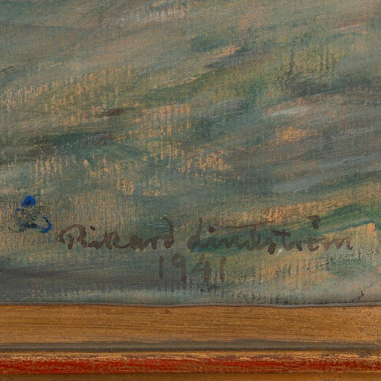RIKARD LINDSTRÖM, mixed media signed and dated 1941.