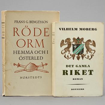 PARTI BÖCKER, 2 st, signerade.