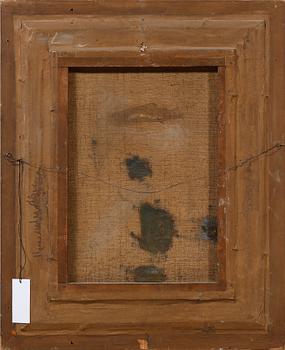 OKÄND KONSTNÄR, olja på duk, signerad N Diaz, möjligen Narcisse Diaz, 1800-tal.