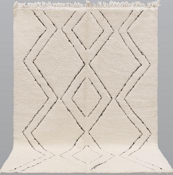 A moroccan carpet, ca 218 x 165 cm.