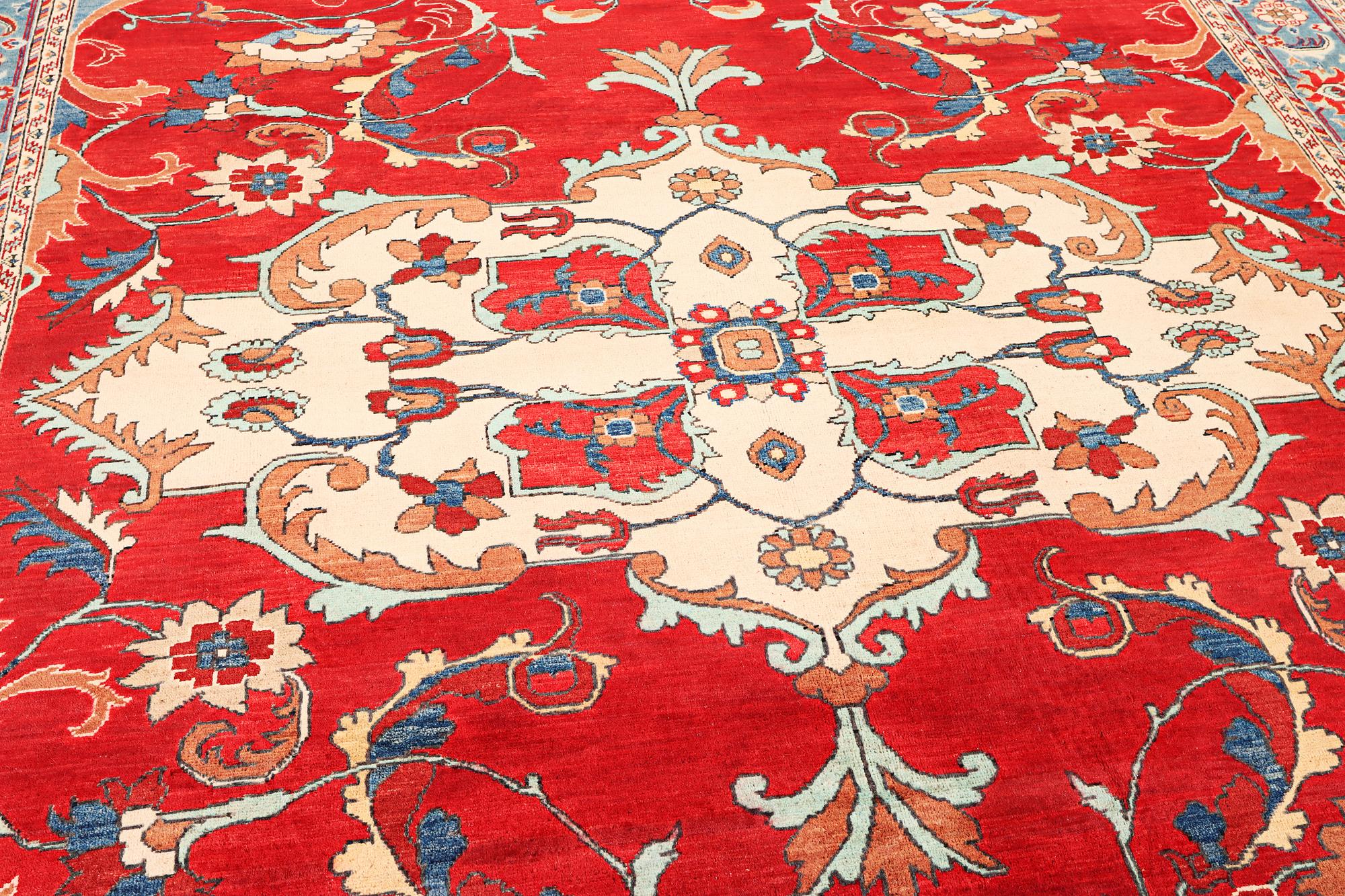 A Kazak carpet, c. 354 x 266 cm.
