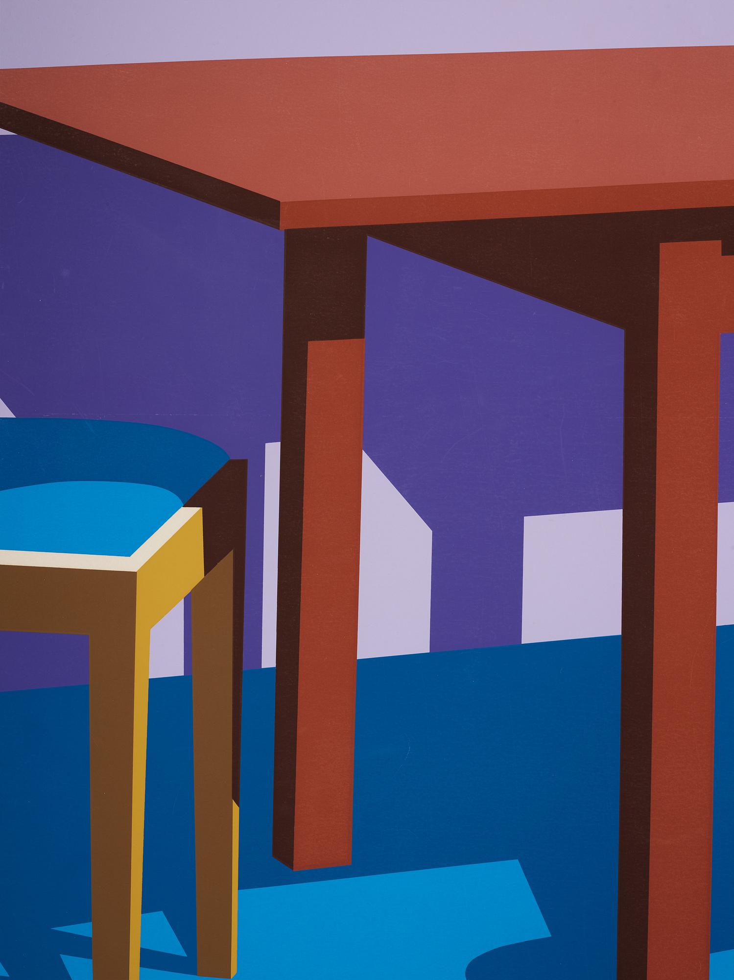 Ken Price, "Coffee Shop at the Chicago Art Institute".