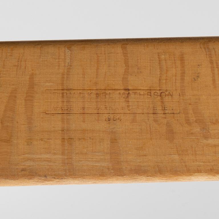 Bruno Mathsson, fåtölj, "Eva", 1900-talets andra hälft.