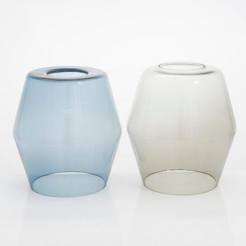 Tapio Wirkkala, glaskupor, 7 st, Iittala 1960-tal.