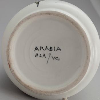 LAMPFOT, keramik, Hilkka-Liisa Ahola, Arabia, signerad. 1960-tal.