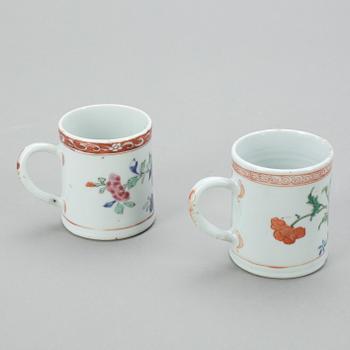 KOPPAR, 2 st, Kina, Qing dynastin, 1700-tal.