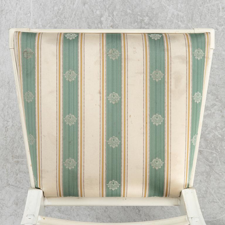 Chairs, 6 pcs, Gustavian style, in the Bellman model, 20th century.