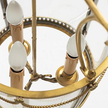 A pair of Gustavian style lanterns, late 20th century.