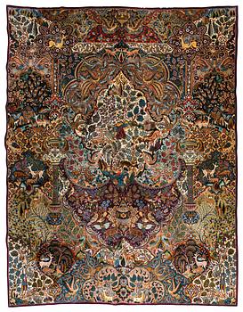 A Kashmar rug, ca 385 x 300 cm.